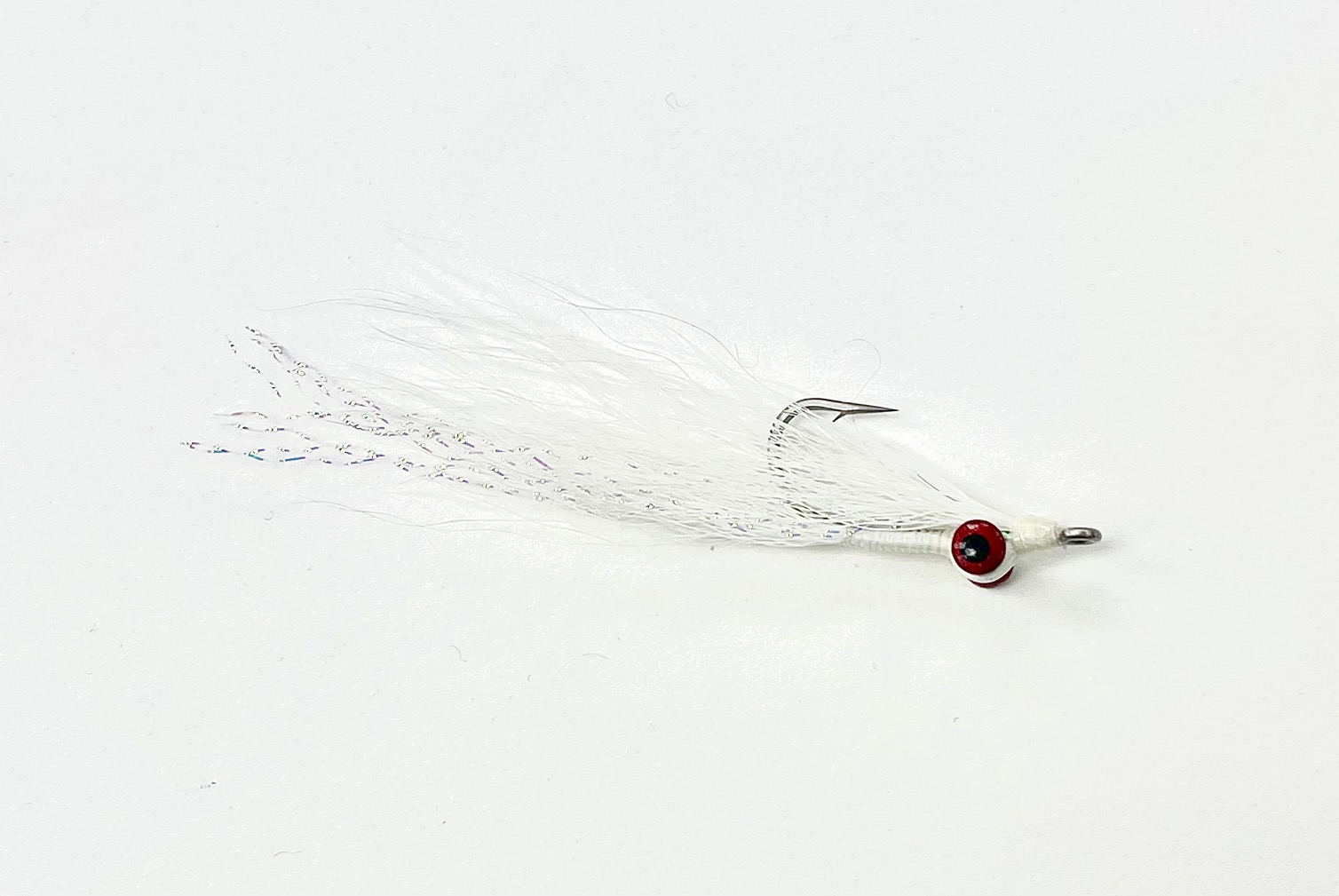 FAD Clouser Minnow - White - Size 2